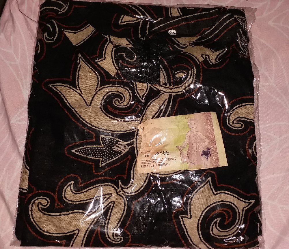 Tunik Batik Zipper Modern