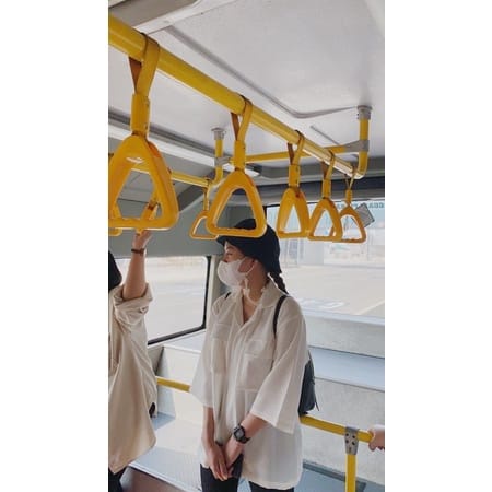 HD16:RUBY KEMEJA OVERSIZE REMAJA KOREANSTYLE