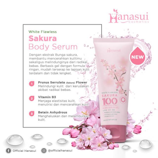 Hanasui Body Serum Gel