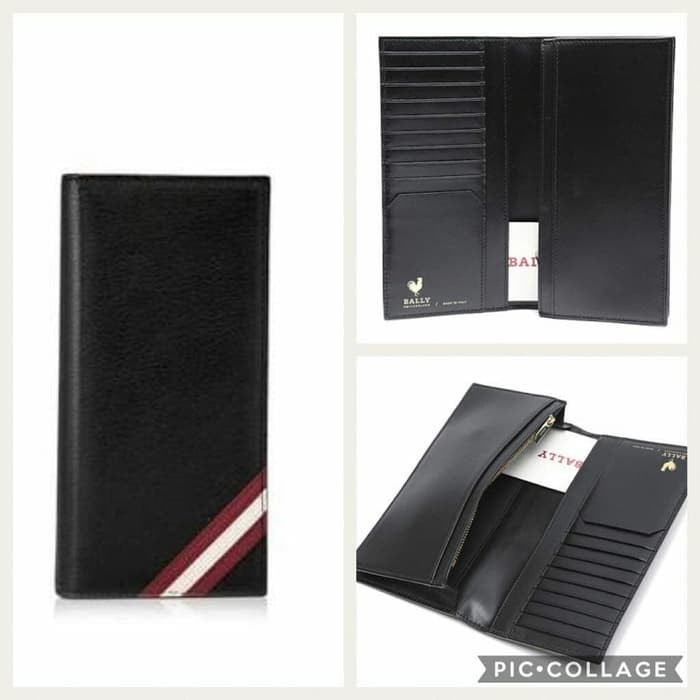 Bally Long Wallet MenBlack