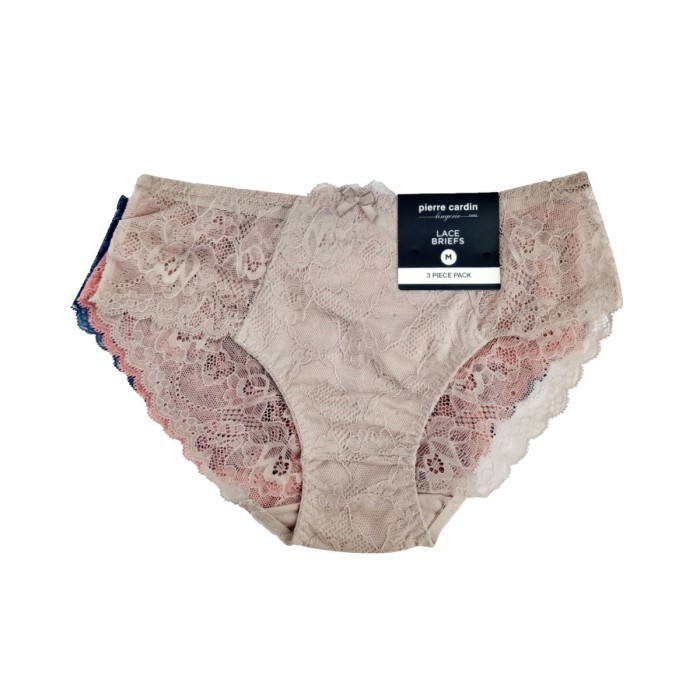 Promo Pierre Cardin Moon Flower Panty Pack 507-6813LMIX Premium Quality