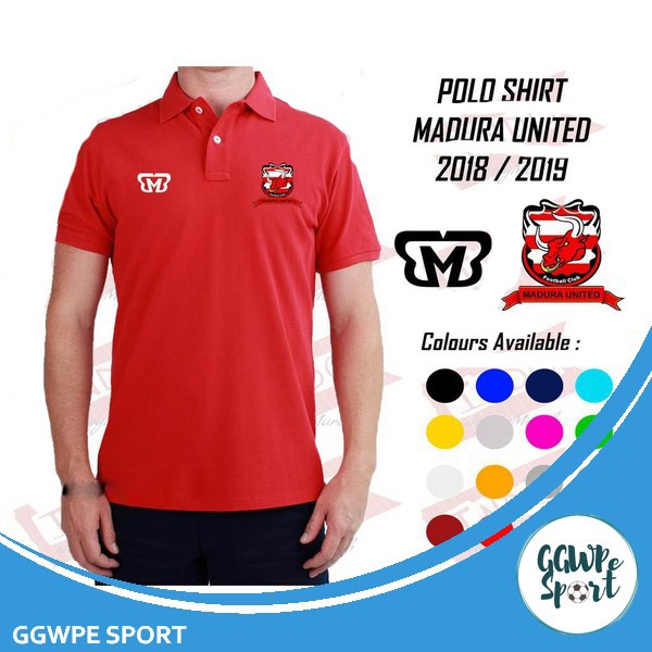 On Sale Polo Shirt Madura United Kualitas Terbaik