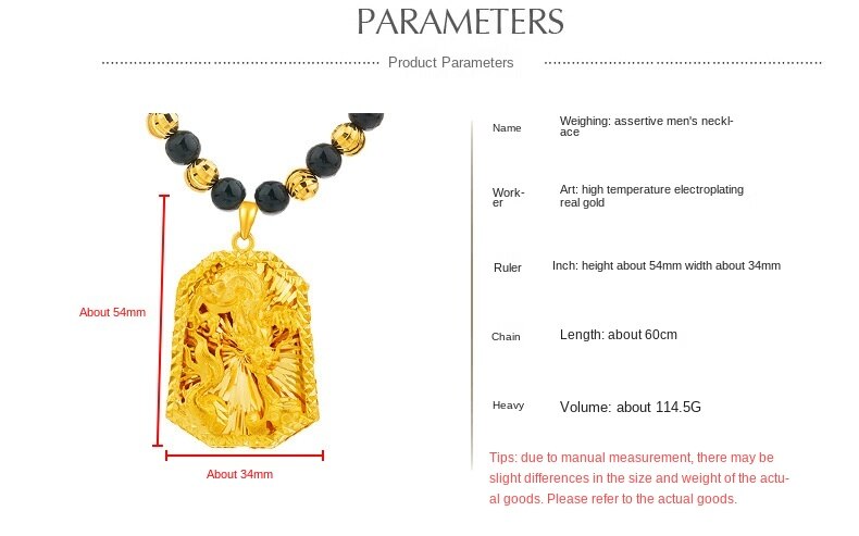 Kalung Rantai Emas Asli Kadar 375 Dengan Liontin Naga Untuk Pria