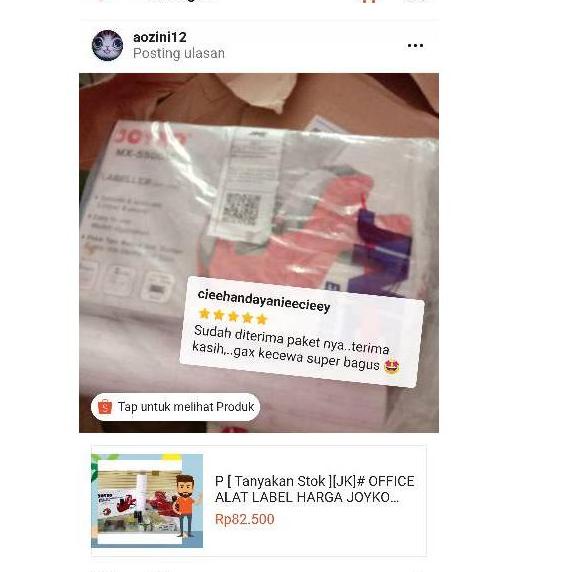 

Miliki P BISA JK# OFFICE ALAT LABEL HARGA JOYKO PRICE LABELLER penempel harga barang murah ✔