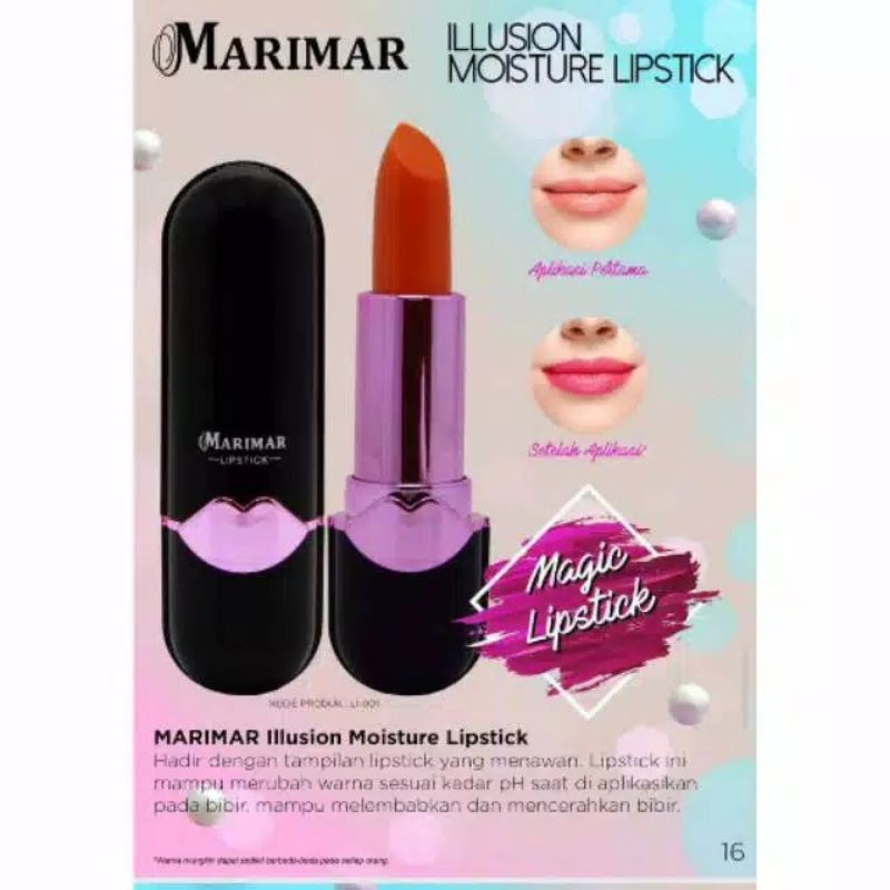 LIPSTIK MARIMAR MAGIC (pemerah bibir terlaris)