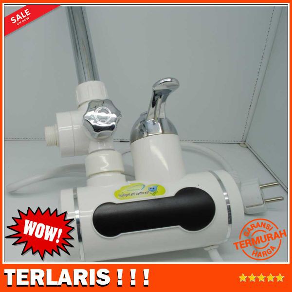 Keran Pemanas Air Instant dengan Shower 3000W | Shopee Indonesia