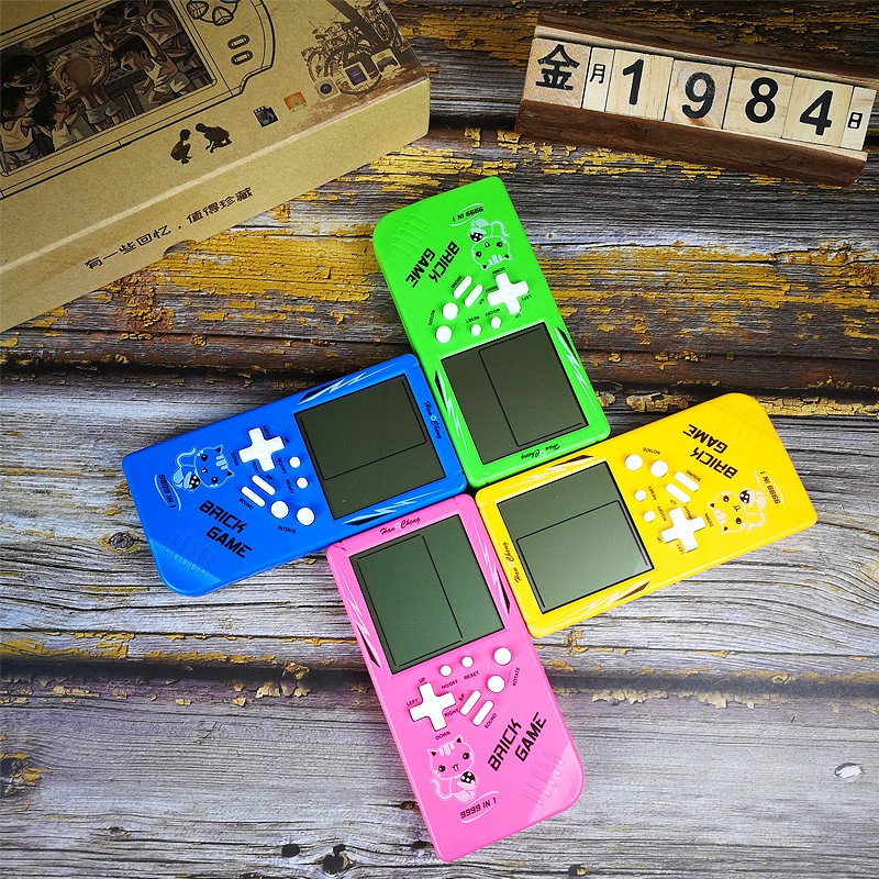 Classic Tetris Game Console Anak Handheld Retro Mini Gameboy Gamebot Tetris Bricks Game