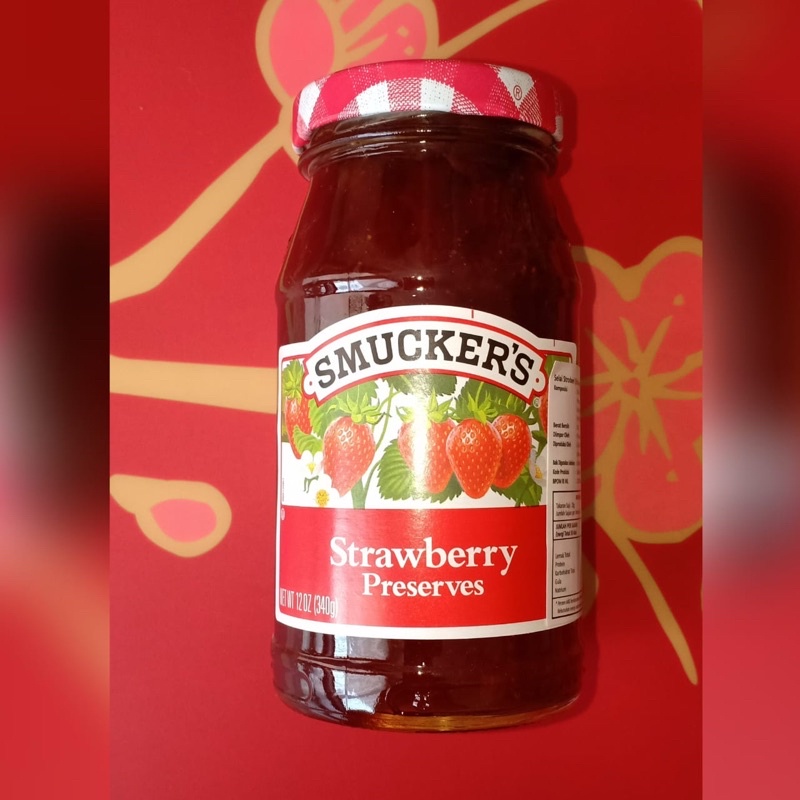 

SMUCKER’S SELAI STRAWBERRY PRESERVES 340gr