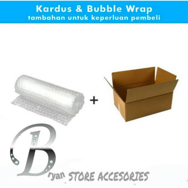 

Bubble Wrap Hitam + Kardus tambahan untuk keperluan pembeli