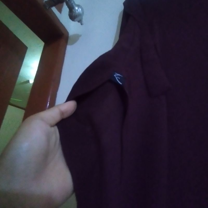 Fk long prime dark maroon aljenna