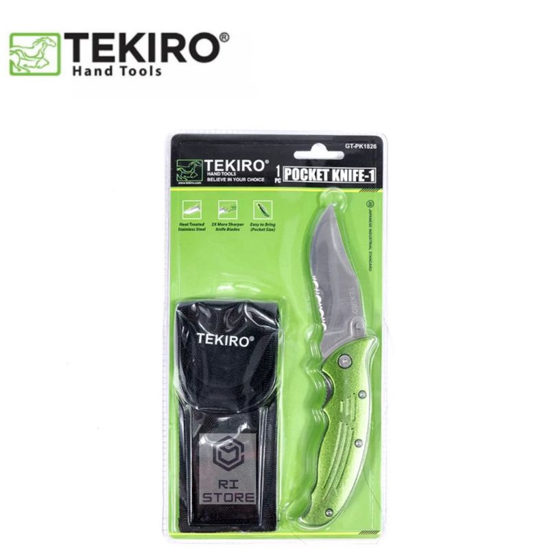 

Pisau Cutter Lipat / Folding Utility Knife GT-FU1984 TEKIRO
