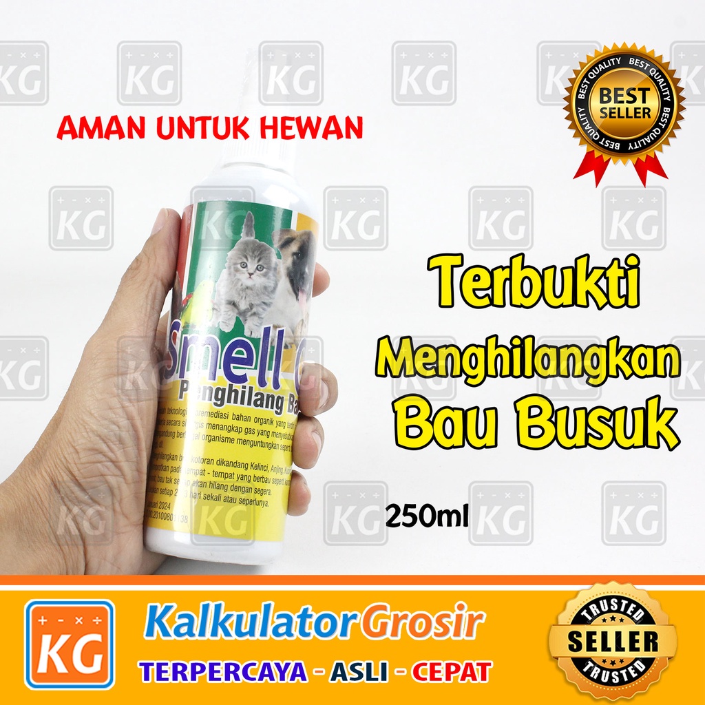 SMELL GOOD 250ml Penghilang Bau Busuk Kandang Kucing Atau Marking Kucing Smell Good Spray 250ml disinfektan