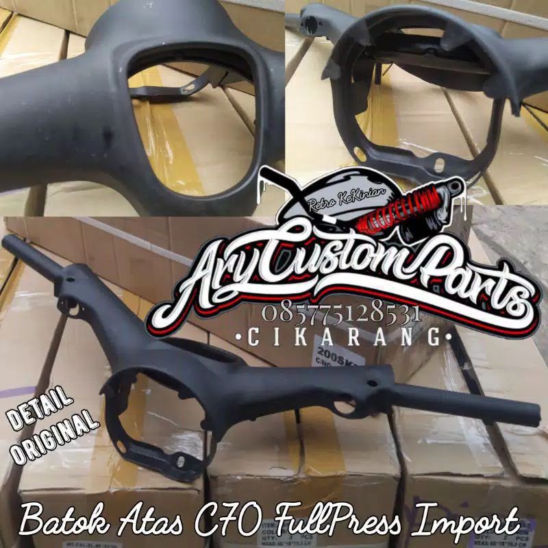 batok kepala c70 import detail original tebal