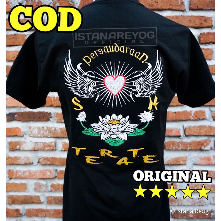 KAOS WARGA PSHT BORDIR 003 / JEMPER PSHT / SETIA HATI TERATE / SAKRAL WARGA PSHT/ KAOS WARGA PSHT / KAOS JEMPER SETUA HATI / KAOS TERATE