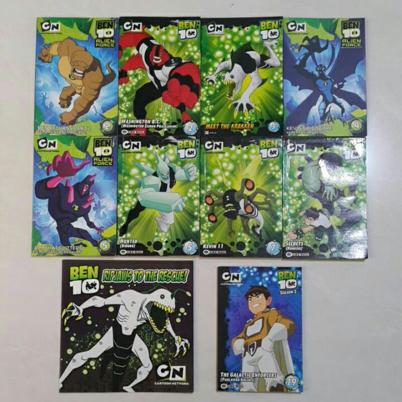 Komik Ben 10 paket 10 buku