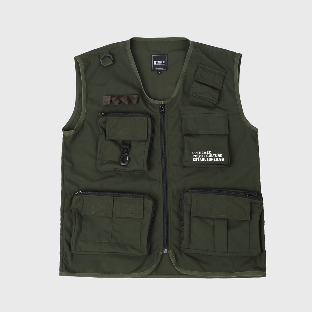 

Epidemic Army Green Warlord - Rompi - Vest Epidemic