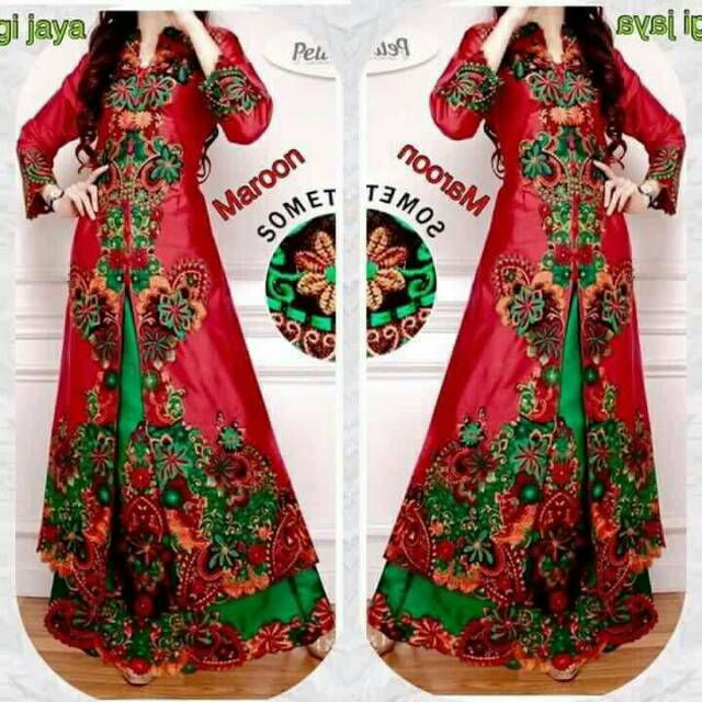 Set Kipas Sapu Jagat Jumbo Merah Original Pelangi Jaya