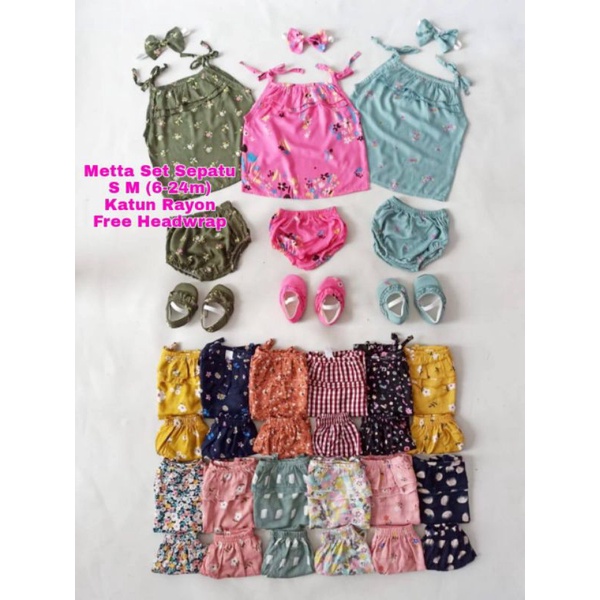 GROSIR 42Rb SET BABY MURAH, SET METTA LITTLE KODA 6-24bln