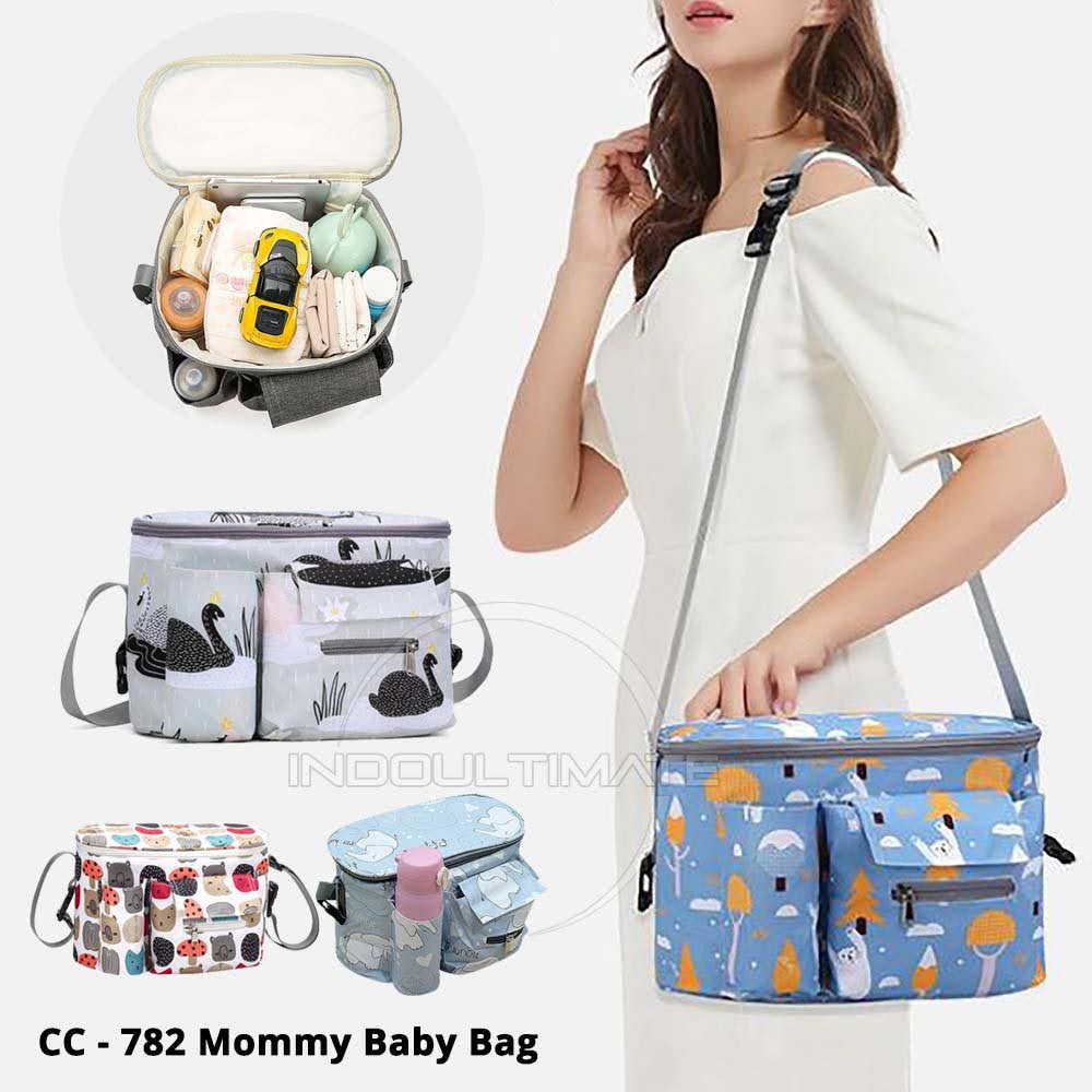 Tas Organizer untuk Stroller Bayi CC-782 Tas Stroller Bayi Tas Kereta Dorong Bayi Tas Perlengkapan Bayi Aksesoris Stroller Bayi Tas Travel Storage Mommy Bag Tas Popok Bayi