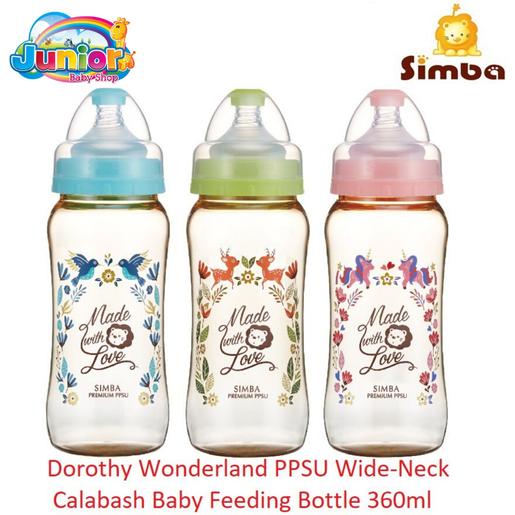 Simba PPSU Dorothy Wonderland Wide Neck Feeding Bottle 360ml