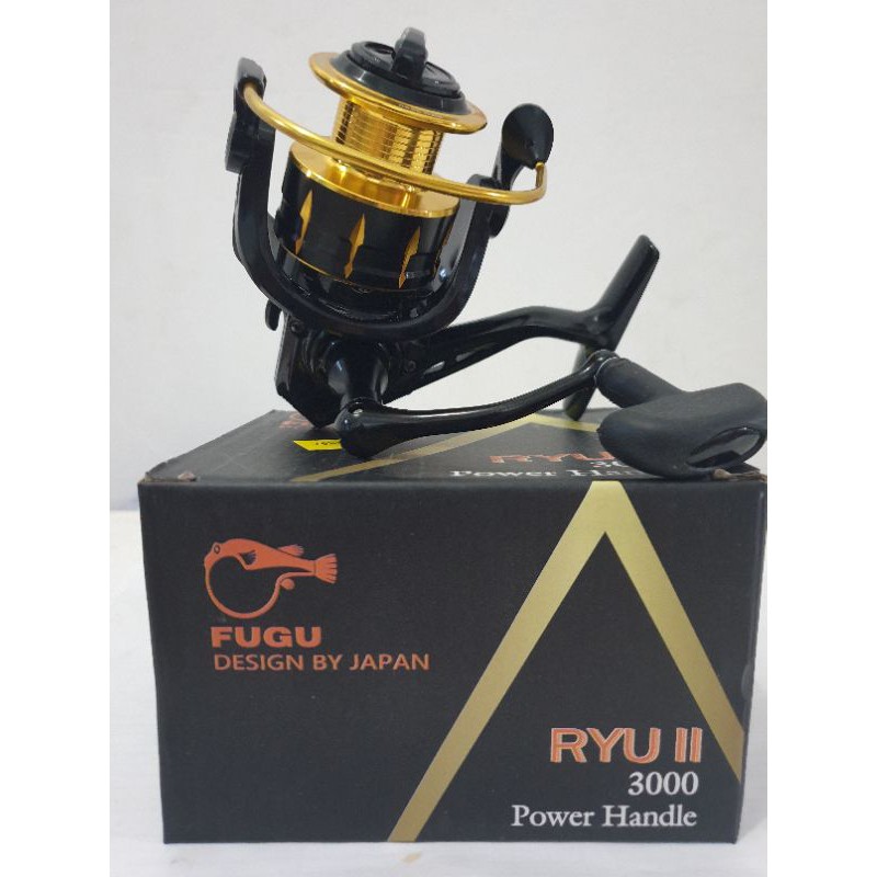 Reel Fugu Ryu II 3000 - POWER HANDLE