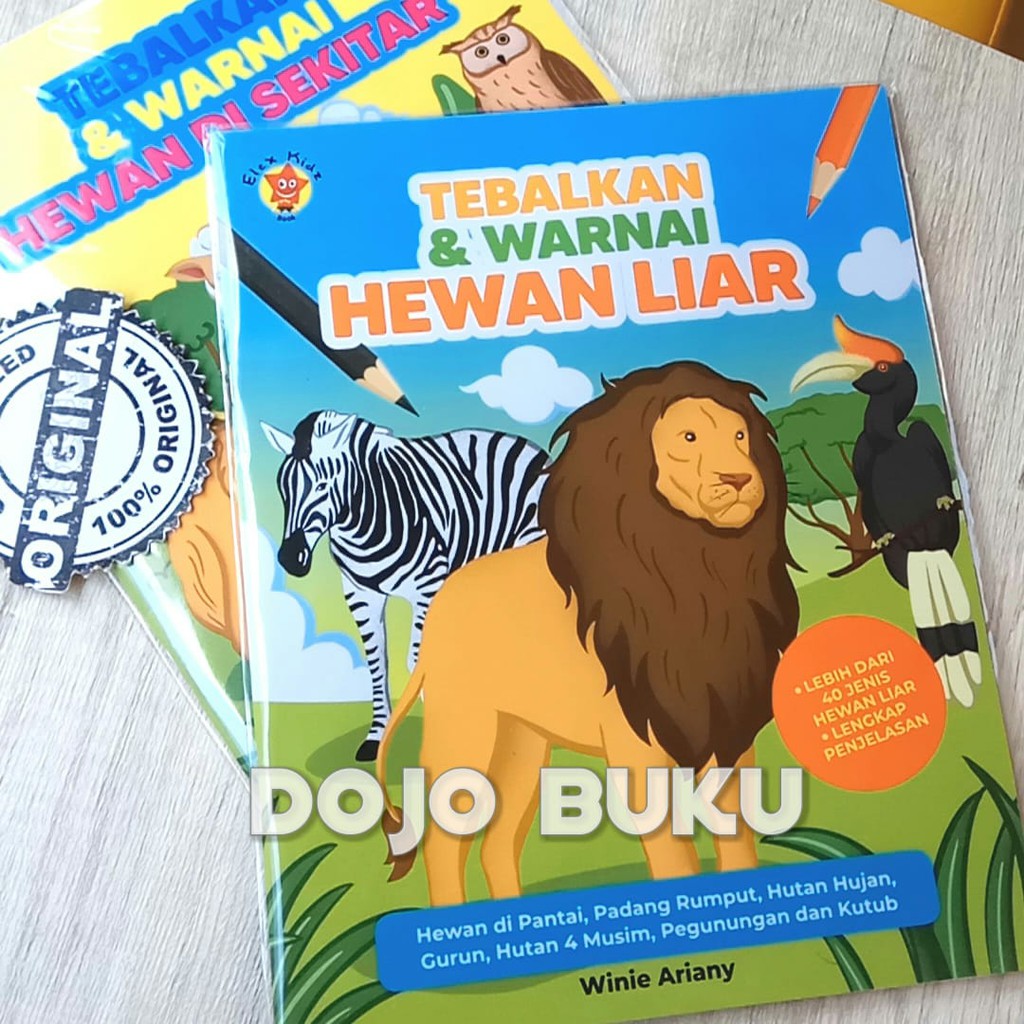 Seri Tebalkan dan Warnai by Winie Ariany