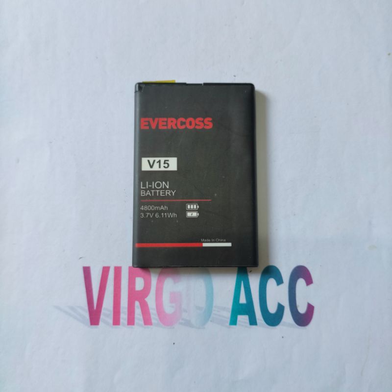 Baterai Batre Battery Evercoss Cross V15 V-15 Original Battery Hp