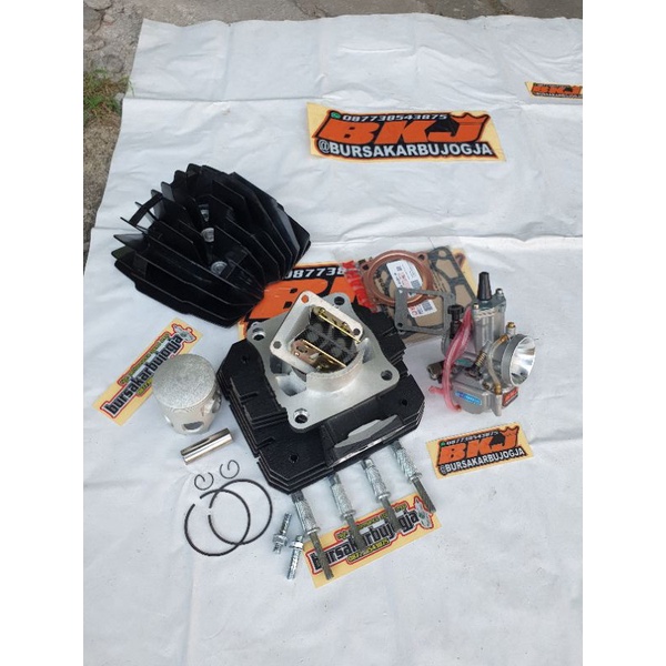 paket blok head bkj porting membran rxz karbon karbu pwk bursakarbujogja