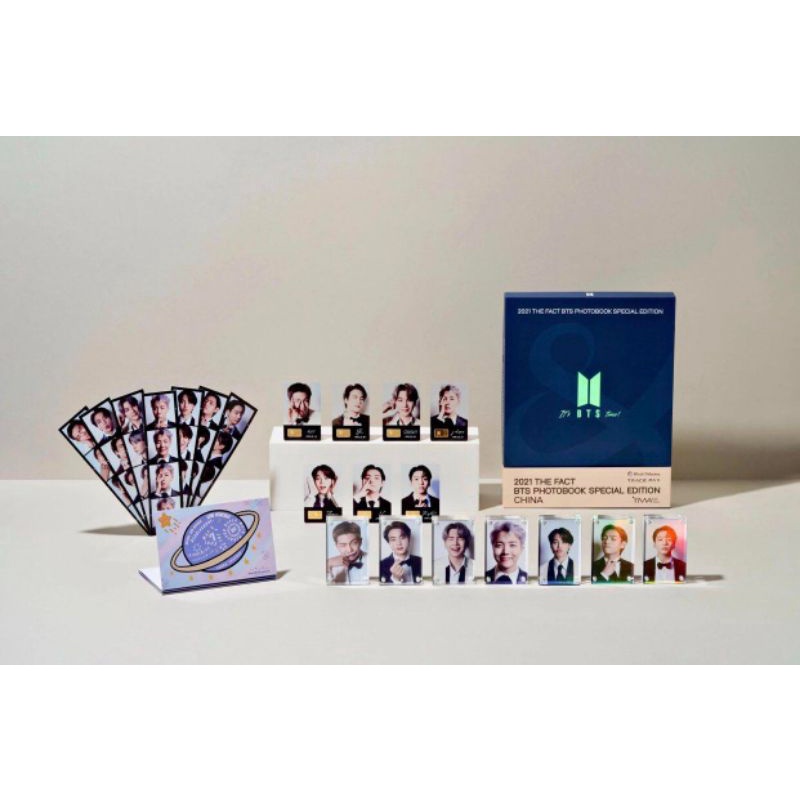 BTS 2021 The Fact Photobook Special China
