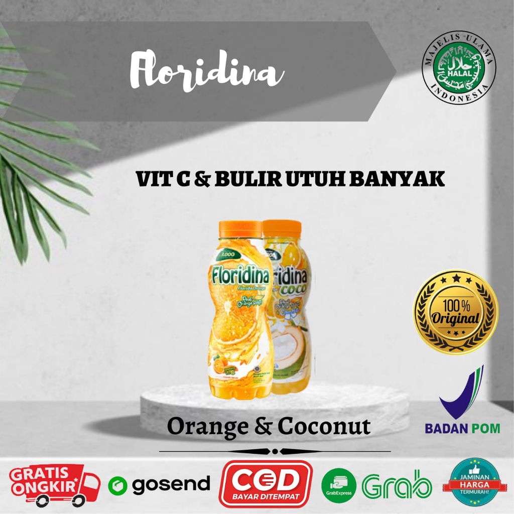 

Floridina Coco Orange Vit C 350 ML Minuman Rasa Jus Jeruk Botol Murah By Healthylife88