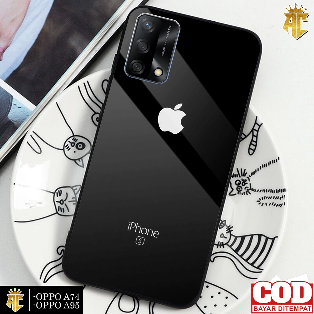 Case OPPO A74/OPPO A95 - Casing OPPO A74/OPPO A95  Terbaru 2021 AERO CASE [ BRANDED ] Silikon OPPO A