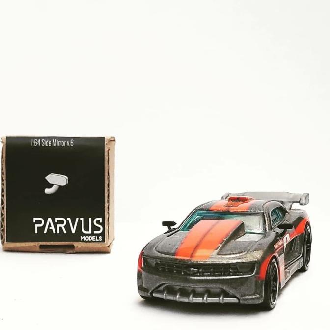 >>>>>] Parvus Models 1 64 Side Mirrors V6 spion diecast Custom Hot Wheels