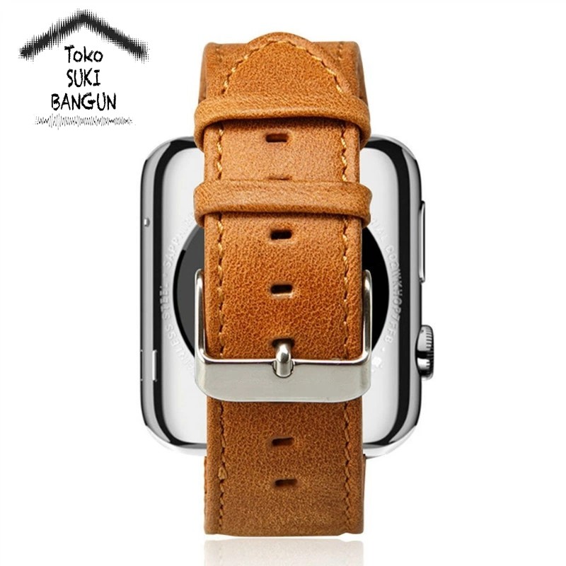 Strap Apple Watch Series 8 7 6 5 4 3 2 1 41mm 40mm 38mm TALI JAM VINTAGE Leather