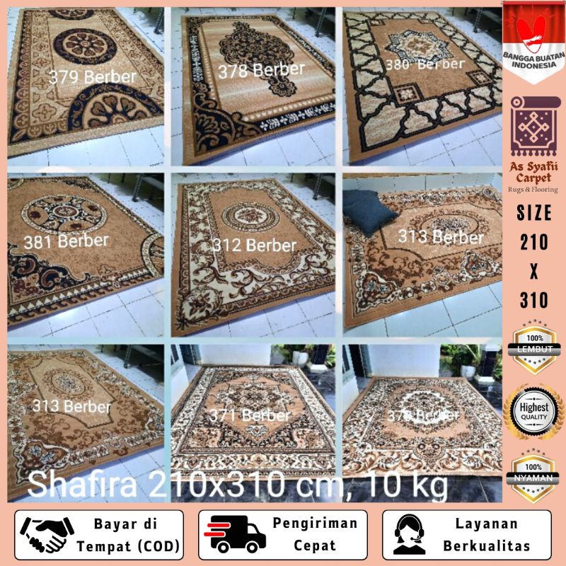 Karpet Lantai Murah/Karpet Permadani 210x310/Karpet Lantai Permadani/Karpet Permadani Jumbo/Permadan