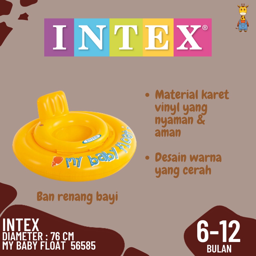 Intex 56585 My Baby Float - Pelampung