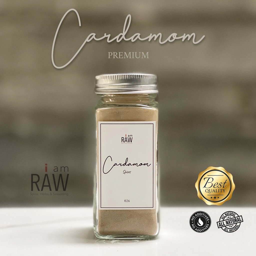

IAM RAW CARDAMOM POWDER 50gr | KAPULAGA BUBUK MURNI 50gr