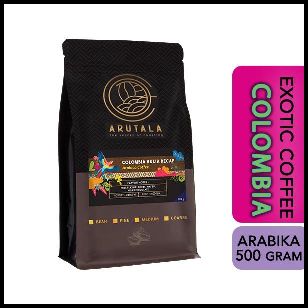 

Arutala Kopi Colombia Decaf Arabika 500 Gram