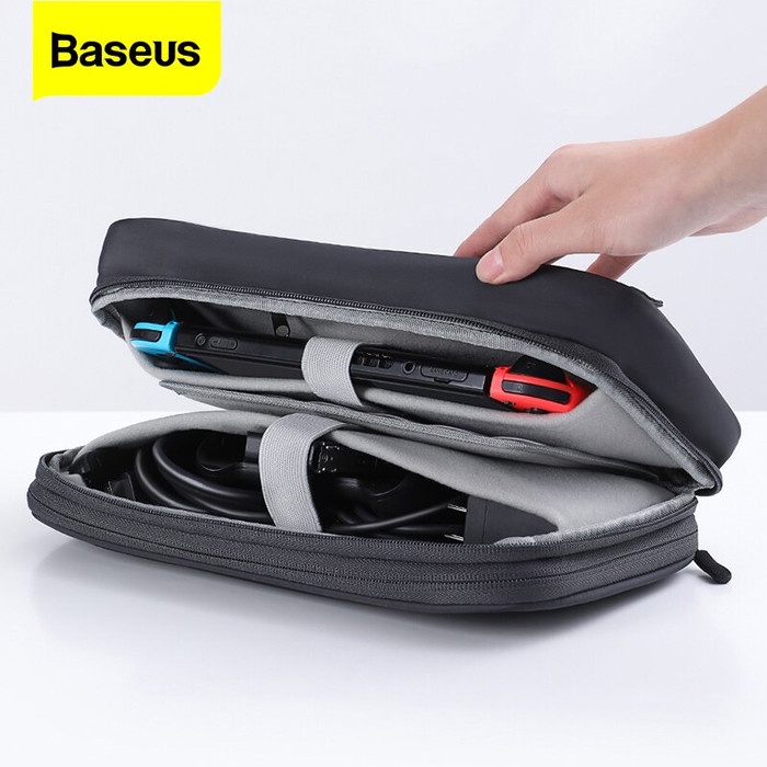 BASEUS STORAGE BAG FOR NINTENDO SWITCH PORTABLE TRAVEL BAG GAME CARD ORIGINAL Original original