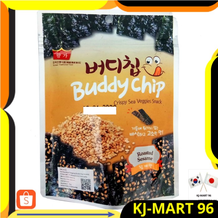 

MAKANAN KOREA/KOREAN FOOD/SNACK KOREA IMPORT DAECHUN BUDDY ROASTED SESAME - NORI WIJEN PANGGANG ORI