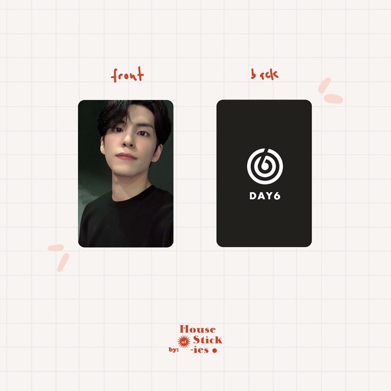 DAY6 Unofficial Photocard (Boyfie Selca Edition)