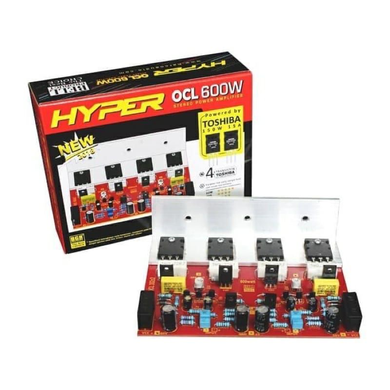 MURAH KIT HYPER OCL 600 WATT BELL BGR POWER AMPLIFIER