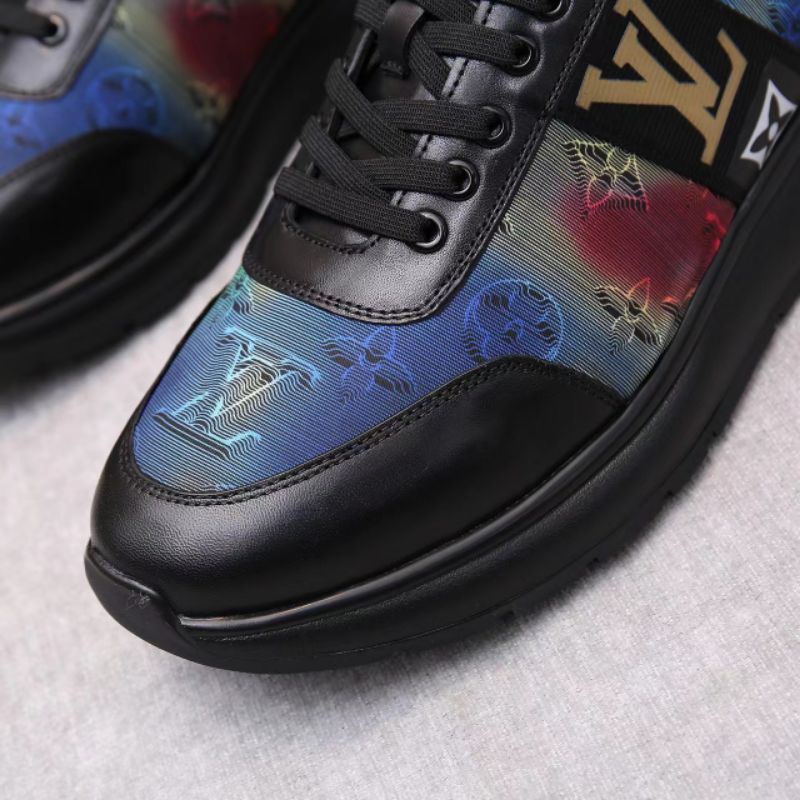 lv sneaker shoes top sepatu pria lou is vuitton P1SHOES mirror