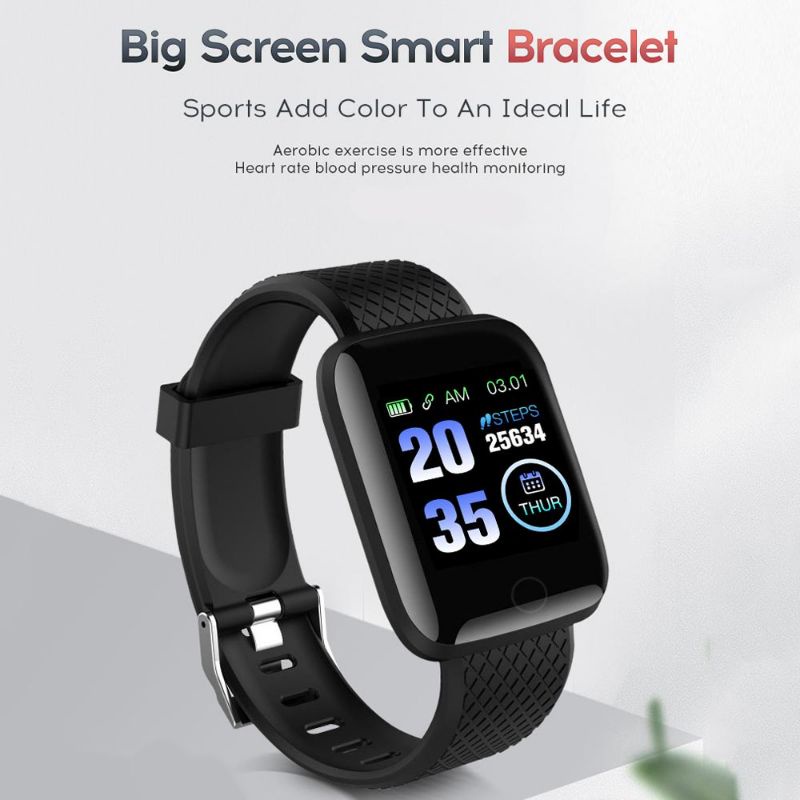 Smartwatch id 116 plus Smart Band Fitnnes Sports Water proof