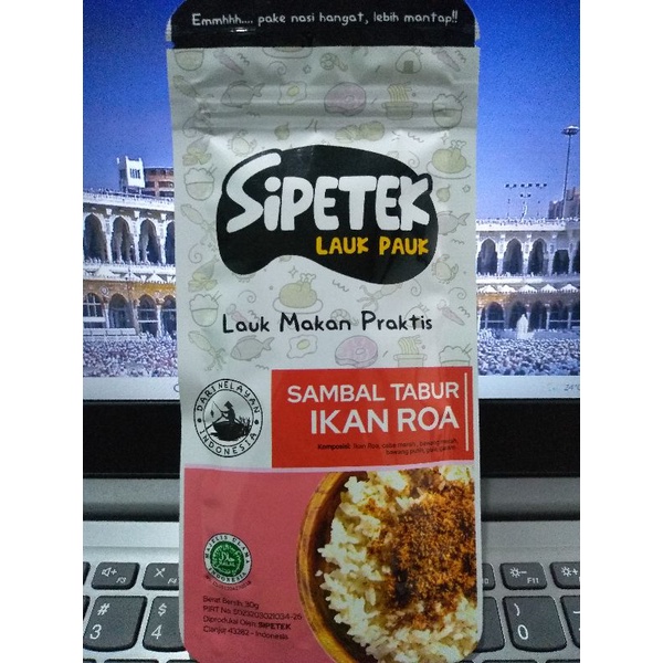 

Sipetek Sambal Tabur Ikan Roa