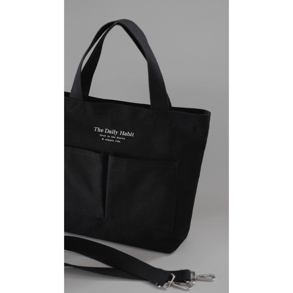 TDH Basic Daily Totebag - Black