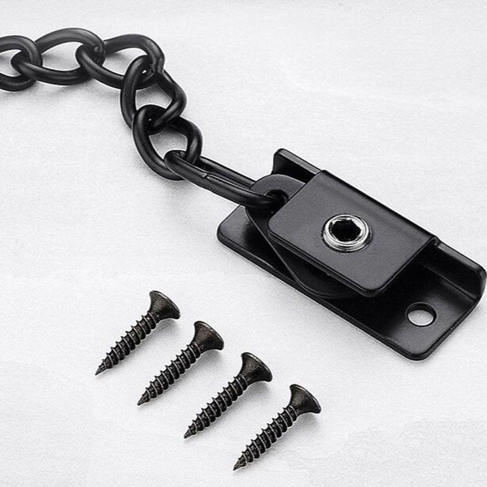 Preva Window Safety Latch Chain Child Safety Lock Kunci Pengaman Pintu Geser Kunci Jendela Anti Maling Pengait Pembatas Jendela