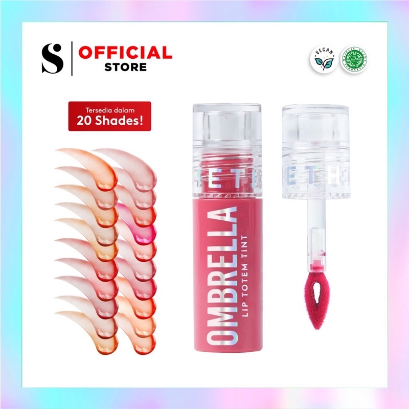 SOMETHINC OMBRELLA Lip Totem Tint - Lip Tint Bibir Plumpy Juicy Sehat