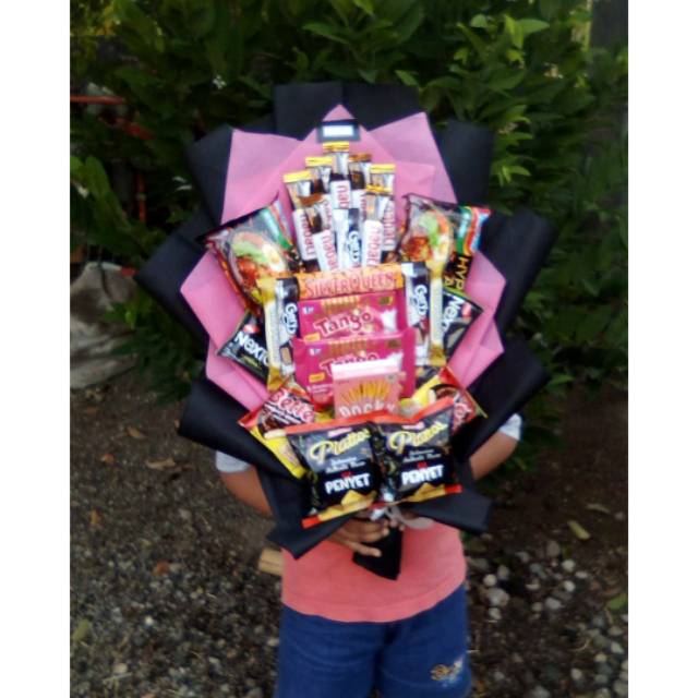 Bucket Snack Besar / Buket Snack Besar / Buket Jajan Murah