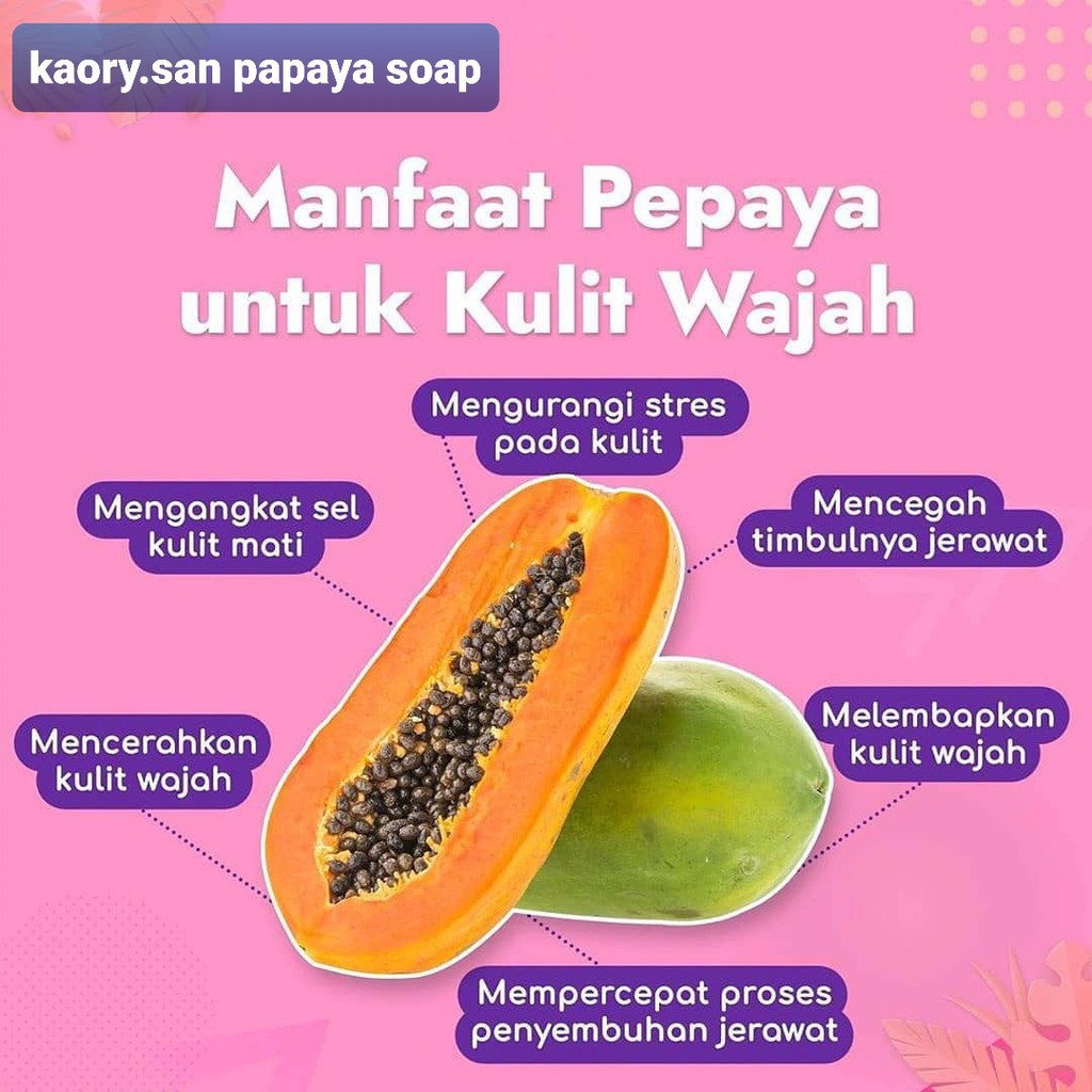 (INEED) KAORY SAN SKIN BRIGHTENING SOAP ( DREAM WHITE/PAPAYA/COLLAGEN ) - KAORYSAN SKIN SOAP