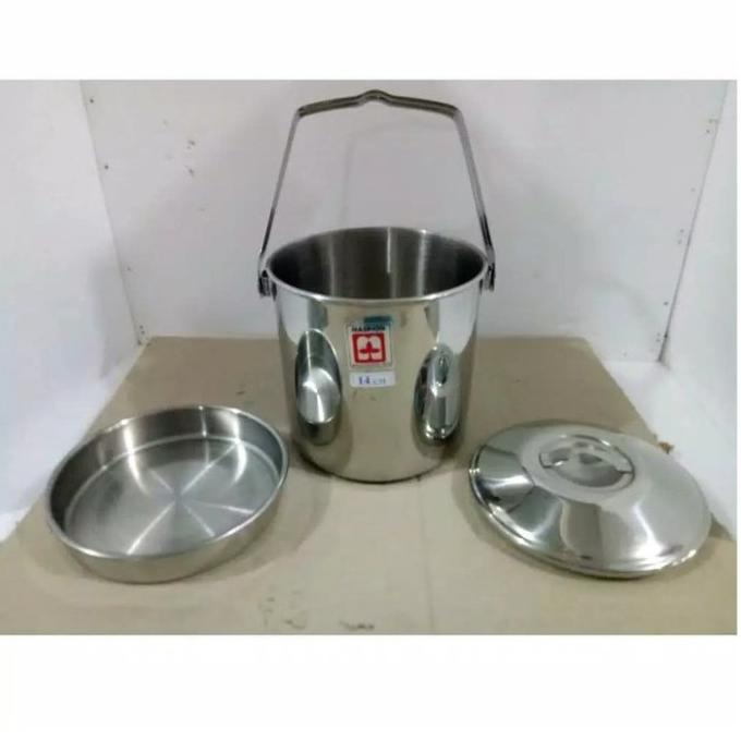 Maspion Rantang Tunggal 14 cm stainless steel